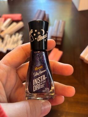 Sally Hansen Insta-Dri Reese's Purple Glitter Nail Polish